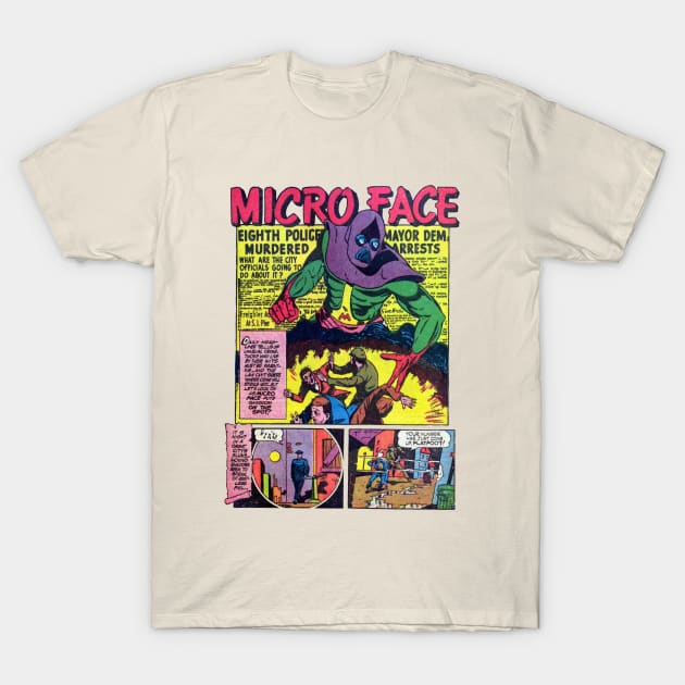 Micro Face T-Shirt by kg07_shirts